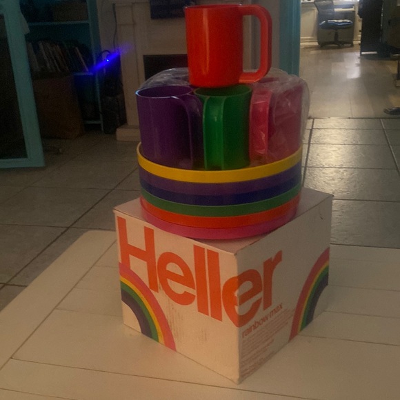 Heller Kitchen Vintage Heller Iconic Vintage Dinnerware Set From